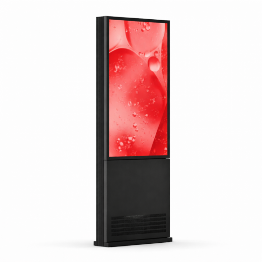 Outdoor-Werbestele 32–75 Zoll - IP66 - Windows-PC integriert