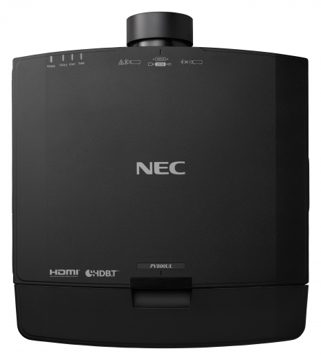 NEC PV710UL-B Standard Throw-Projektor 7100 ANSI Lumen 3LCD WUXGA (1920x1200) Schwarz