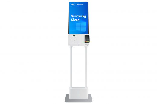 Samsung KM24C-3 Kiosk-Design 61 cm (24) LED 250 cd/m² Full HD Weiß Touchscreen Eingebauter Prozessor Windows 10 IoT Enterprise 16/7