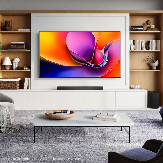 Hisense 43A6Q 109,2 cm (43) 4K Ultra HD Smart-TV WLAN Schwarz 300 cd/m²