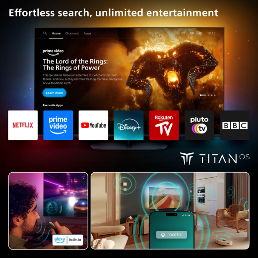Philips 55OLED76012 139,7 cm (55) 4K Ultra HD Smart-TV WLAN Schwarz