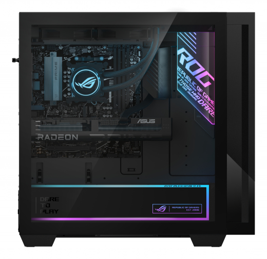 ASUS ROG G700 GM700TZ-R8700F092W AMD Ryzen™ 7 8700F 32 GB DDR5-SDRAM 2 TB SSD NVIDIA GeForce RTX 5070 Ti Windows 11 Home Tower PC Schwarz