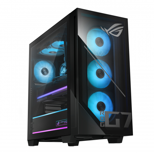 ASUS ROG G700 G700TF-7265KF223W Intel Core Ultra 7 265KF 32 GB DDR5-SDRAM 1 TB SSD NVIDIA GeForce RTX 5070 Windows 11 Home Tower PC Schwarz