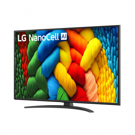 LG NanoCell AI 50NANO81A6A 127 cm (50) 4K Ultra HD Smart-TV WLAN Schwarz