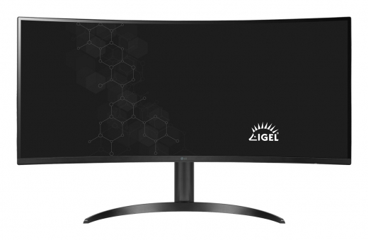 LG 34CR651I-6P All-in-One PC/Workstation Intel® Pentium® Silver N6005 86,4 cm (34) 3440 x 1440 Pixel All-in-One thin client 8 GB DDR4-SDRAM 16 GB eMMC Wi-Fi 6 (802.11ax) Schwarz