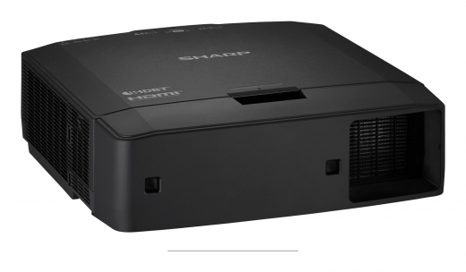 Sharp V801U Standard Throw-Projektor 8000 ANSI Lumen 3LCD WUXGA (1920x1200) 3D Schwarz
