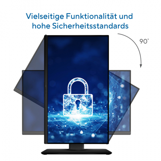 ASUS ExpertCenter P400 AiO P440VAESK-BPC079X Intel® Core™ i7 i7-13620H 60,5 cm (23.8) 1920 x 1080 Pixel All-in-One-PC 16 GB DDR5-SDRAM 512 GB SSD Windows 11 Pro Wi-Fi 6E (802.11ax) Schwarz