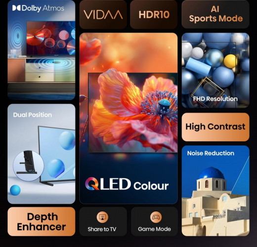 Hisense 32  A5Q | Hi-QLED Smart TV FHD 60 Hz
