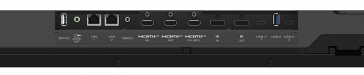 Sharp MultiSync M502 Digital Signage Flachbildschirm 127 cm (50) LCD 550 cd/m² 4K Ultra HD Schwarz 24/7