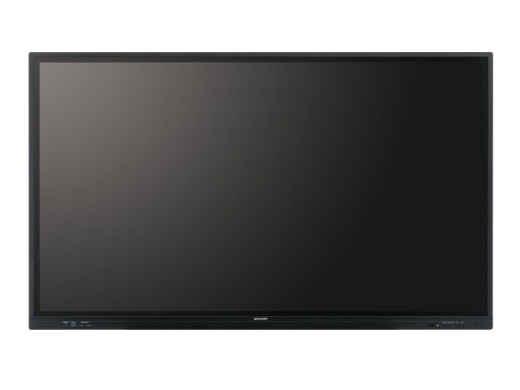 Sharp PN-LC862 Digital Signage Flachbildschirm 2,18 m (86) LCD WLAN 450 cd/m² 4K Ultra HD Schwarz Touchscreen Eingebauter Prozessor Android 11 16/7