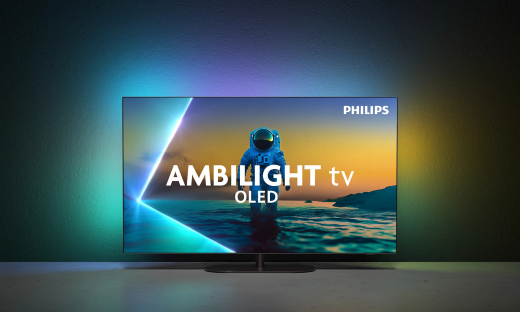 Philips Ambilight 48OLED810/12 Fernseher 121,9 cm (48) 4K Ultra HD Smart-TV WLAN Grau