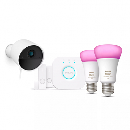Philips Hue Secure Starter-Set mit Kamera