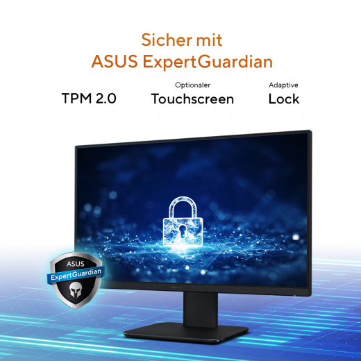 ASUS ExpertCenter P600 AiO PM640KA-BPC002X Copilot+ PC AMD Ryzen AI 5 330 60,5 cm (23.8) 1920 x 1080 Pixel All-in-One-PC 16 GB DDR5-SDRAM 512 GB SSD Windows 11 Pro Wi-Fi 7 (802.11be) Schwarz