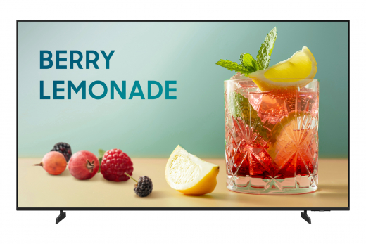 Samsung BE65FX-H Digital Signage Flachbildschirm 165,1 cm (65) LED WLAN 4K Ultra HD Schwarz Eingebauter Prozessor Tizen 16/7