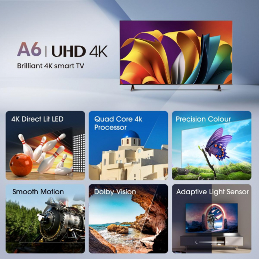 Hisense 43E6NT 43 Zoll 4K UHD Smart TV