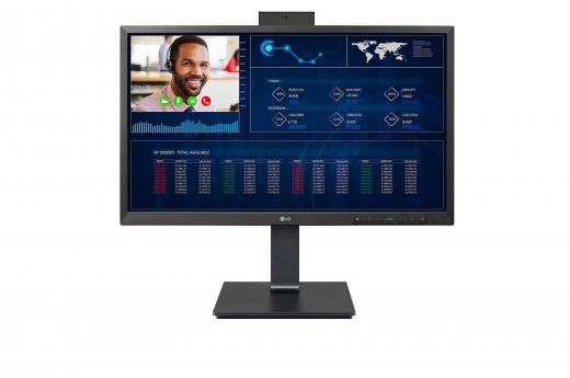 LG 24CQ651W-BP Intel® Pentium® N6005 60,5 cm (23.8) 1920 x 1080 Pixel All-in-One-PC 8 GB DDR4-SDRAM 256 GB SSD Windows 10 IoT Enterprise Wi-Fi 6 (802.11ax) Schwarz