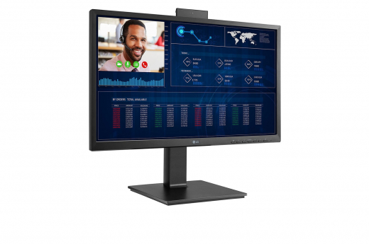 LG 24CQ651W-BP Intel® Pentium® N6005 60,5 cm (23.8) 1920 x 1080 Pixel All-in-One-PC 8 GB DDR4-SDRAM 256 GB SSD Windows 10 IoT Enterprise Wi-Fi 6 (802.11ax) Schwarz