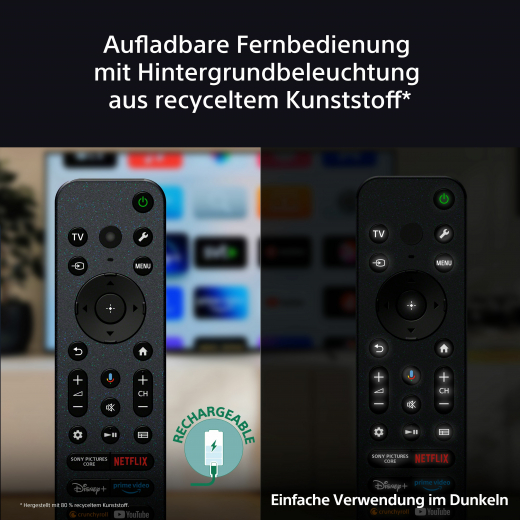 Sony FWD-77XR80 Fernseher 195,6 cm (77) 4K Ultra HD Smart-TV WLAN Schwarz
