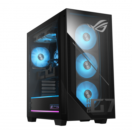 ASUS ROG G700 G700TF-07265F351W Intel Core Ultra 7 265F 32 GB DDR5-SDRAM 1 TB SSD NVIDIA GeForce RTX 5070 Ti Windows 11 Home Tower PC Schwarz
