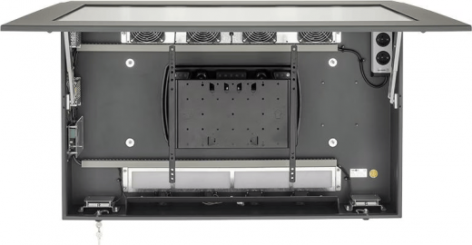 ScreenOut® Pro XXL Landscape, Outdoor-Schutzgehäuse für 75 Zoll Displays inkl. Heizung und HQ-Lüftung