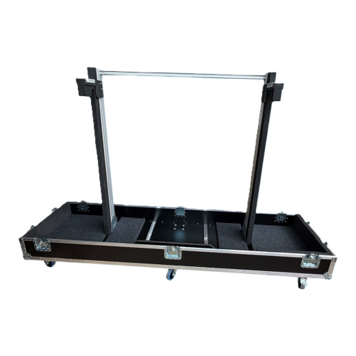 Universal Flightcase Transportkoffer für 98 TV Geräte