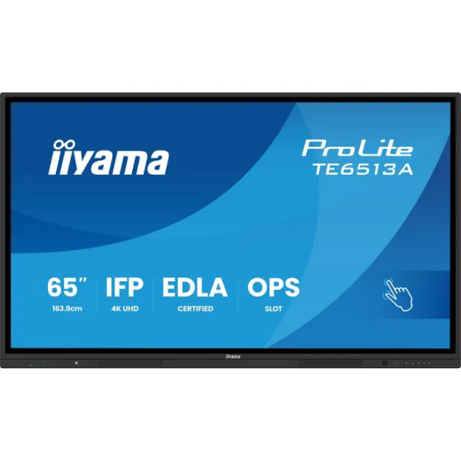 iiyama ProLite TE6513A-B2AG – 65 4K UHD Interactive Touch Display mit Android 14