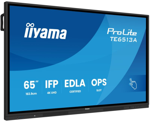 iiyama ProLite TE6513A-B3AG – 65 4K UHD Interactive Touch Display mit Android 14