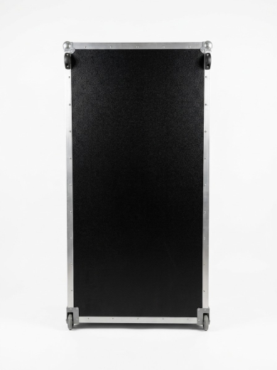 Koffer-Flightcase Trolley für Display und Standfuß-Komponenten – Birkenmultiplex, schwarz B-Ware