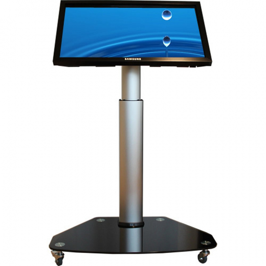 Hoehenverstellbarer LCD LED Standfuss auf Rollen PL1C 26-55 Zoll