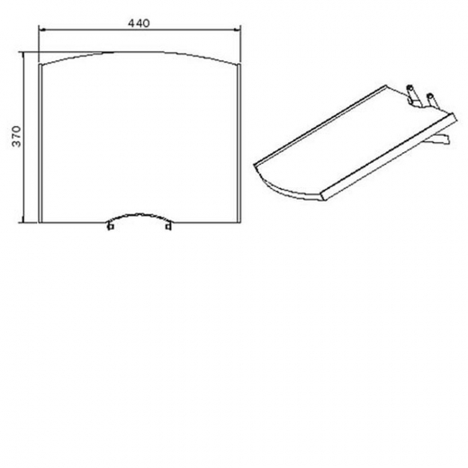 Ablage Boards shelves H für DVD VHS-Player oder Receiver