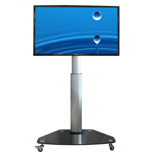 Hoehenverstellbarer LCD LED Standfuss auf Rollen PL1D 37-70 Zoll