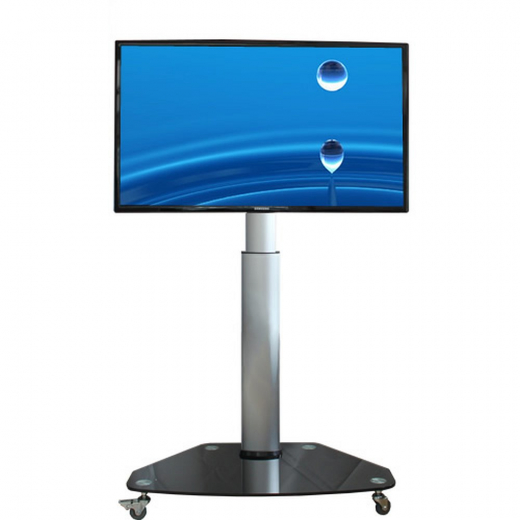 Hoehenverstellbarer LCD LED Standfuss auf Rollen PL1D 37-70 Zoll