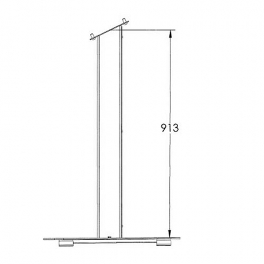 Standfuß Pult für Touch Monitore von 32 bis 57 Zoll