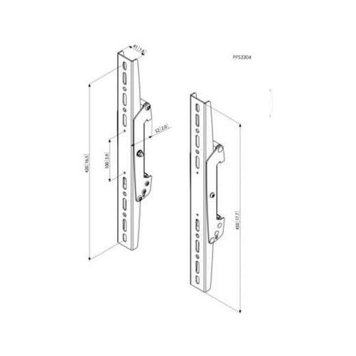 MMDS-L Deckenhalterung fuer Schutzgehaeuse bis 80 kg