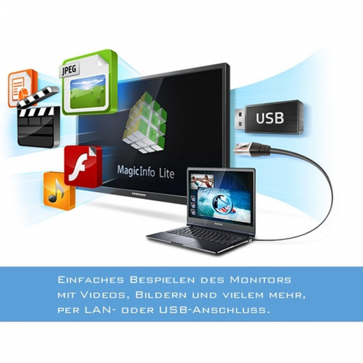 Indoor LCD LED Schutzgehaeuse mit F30 Brandschutz und Monitor