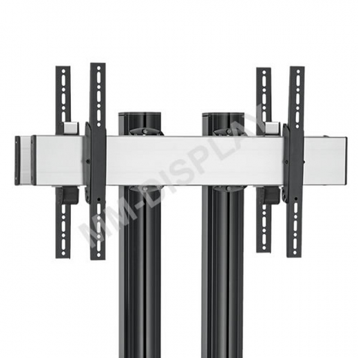 Standfuss Ruecken an Ruecken Displaymontage von 40 bis 65 Zoll