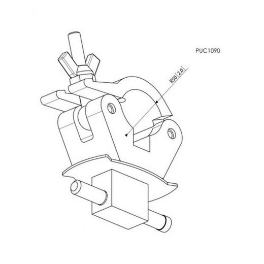 PUC1090 Traversenadapter