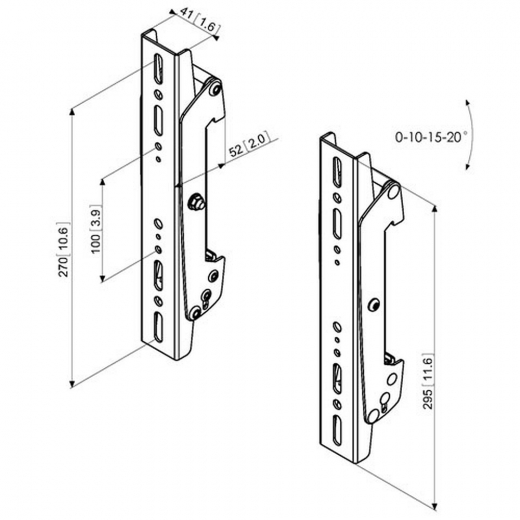 PFS3302 VESA Adapterstrips