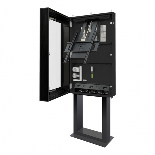 Design Outdoor Stele DOOHSTAND mit 46 Zoll Display