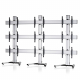 3x3 Videowall Standfuss fuer Monitore von 42-55 Zoll
