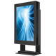 Design Outdoor Stele DOOHSTAND mit 75 Zoll Display