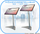 TV Standfuss MS127/200 fuer Monitore bis 32 Zoll hoehenverstellbar