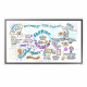 UHD Touch Display Flipchart Samsung Flip WM55R 55 Zoll