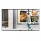 LG 49XS2E-B Digital Signage Schaufenster Display 124,5cm 49 Zoll Full HD, IPS, 2.500cd/m², HDMI, DVI, DisplayPort, LAN