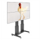Elektrisch höhenverstellbares Videowallliftsystem für bis zu 2x2 40 - 55 Zoll Displays