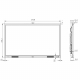 Hisense Interaktives Whiteboard und Konferenzsystem 75 Zoll 75WR6BE