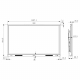 Hisense Interaktives Whiteboard und Konferenzsystem 86 Zoll 86WR6BE