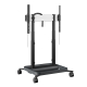 RISE 5308 Trolley mit motorisiertem Display-Lift 80 mm/s schwarz