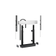 RISE 2008 Boden-Wand-Loesung mit motorisiertem Display-Lift 80Â mm/s schwarz