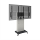 Mobile elektrisch höhenverstellbare Videowall Halterung für 55 Zoll Displays